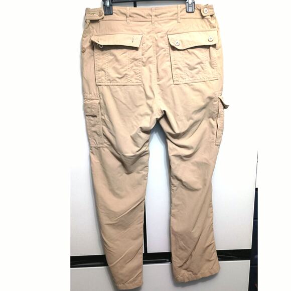 Clothing Arts pic pocket proof pants Travelercargo zip snap survival Mens 34x30 - Picture 2 of 11